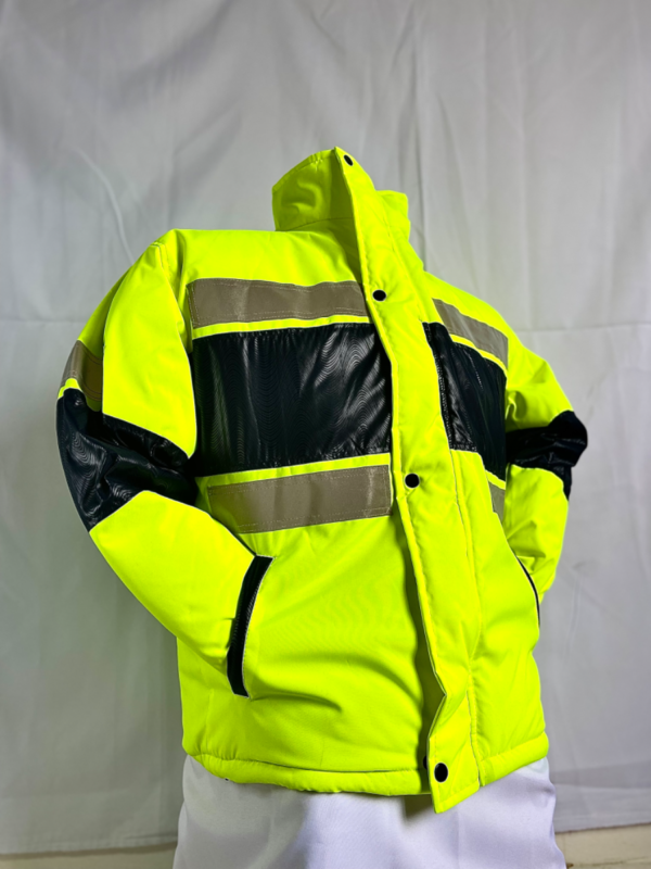 Chaqueta Reflectiva/reflectiva Verde fosforecente - Imagen 2