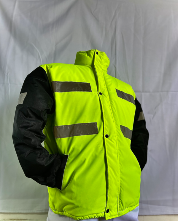 Chaqueta Reflectiva/reflectiva Verde fosforecente