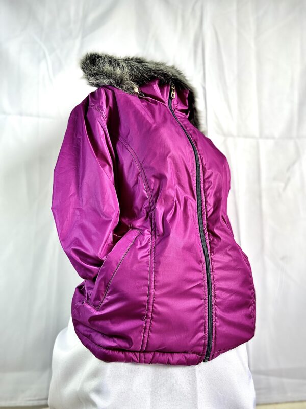 Chaqueta acolchada morada (Dama)